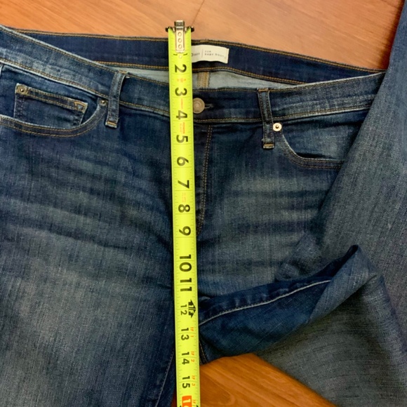 Women’s GAP, 1969 boho/western stretch bootcut blue jeans/ 33R/ US size 14-16 - Picture 13 of 14